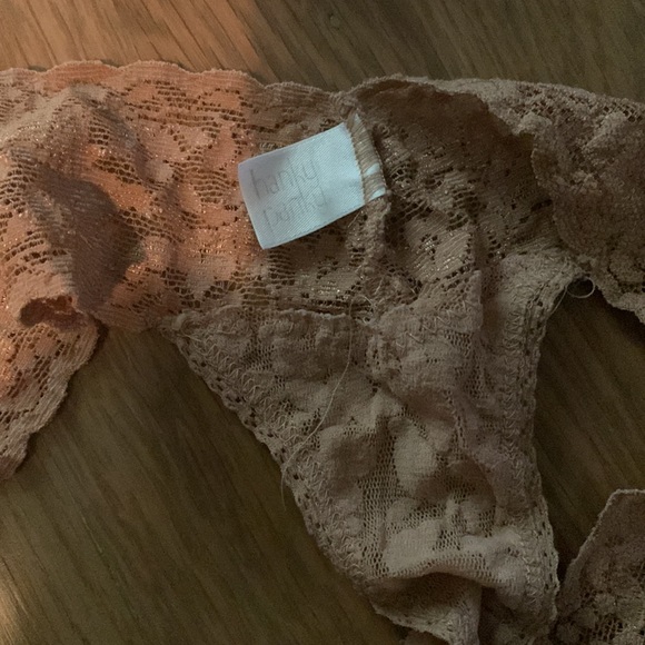 COPY - Hanky panky lace thong. Lace gap cheeky. Animal full coverage one size f… - Picture 3 of 16